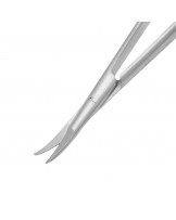 Nożyczki mikrochirurgiczne bagnetowe 18,5cm zagięte
