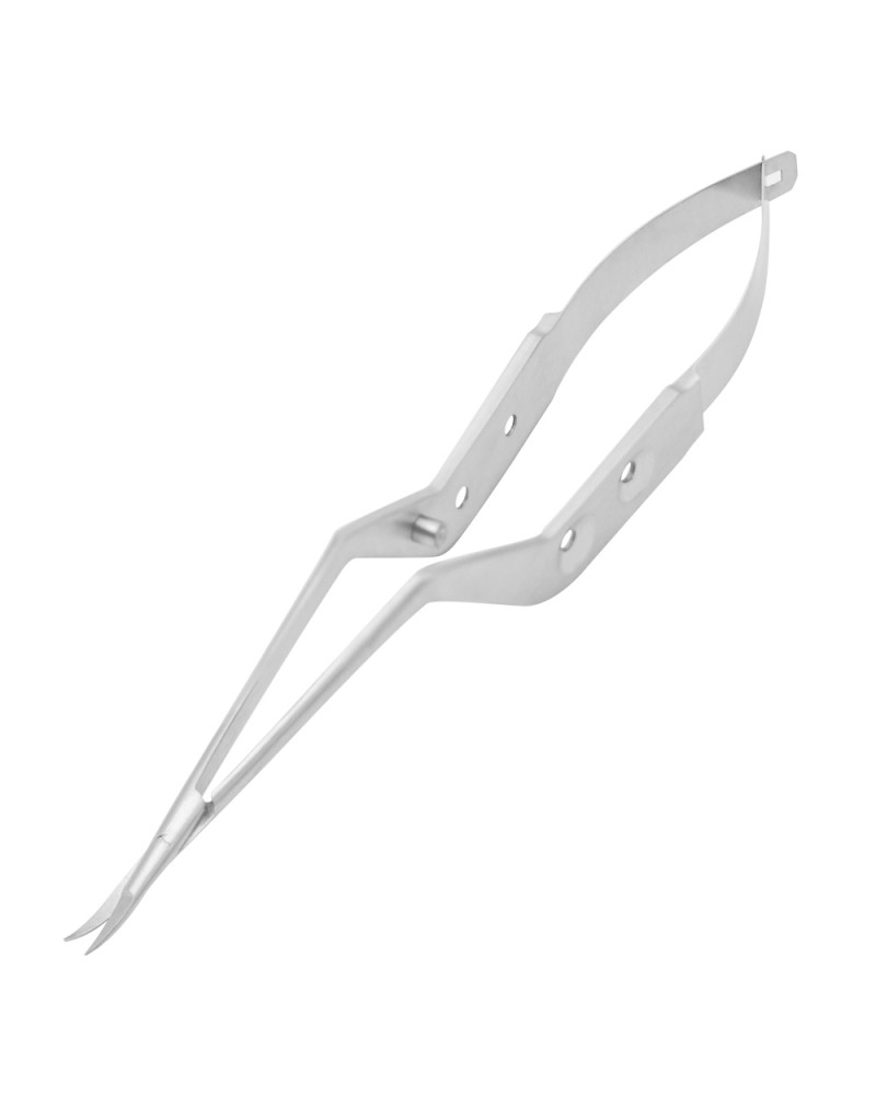 Nożyczki mikrochirurgiczne bagnetowe 18,5cm zagięte