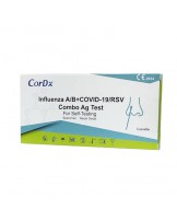 Test COMBO na grypę A oraz B RSV i Covid-19 do samodzielnego testowania
