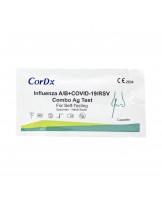 Test COMBO na grypę A oraz B RSV i Covid-19 do samodzielnego testowania