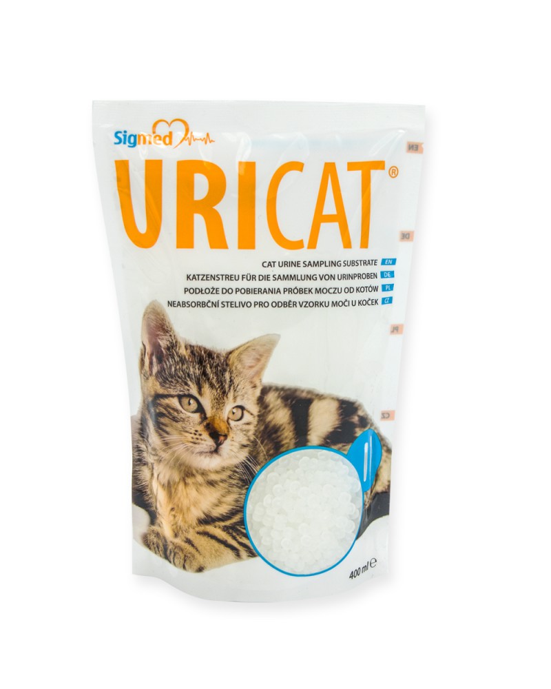 Podłoże do pobierania moczu od kotów Uricat - Sklep medyczny / weterynaryjny - Sigmed