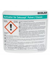 Sekusept Pulver + Aktywator do mycia i dezynfekcji narzędzi ECOLAB 2 l