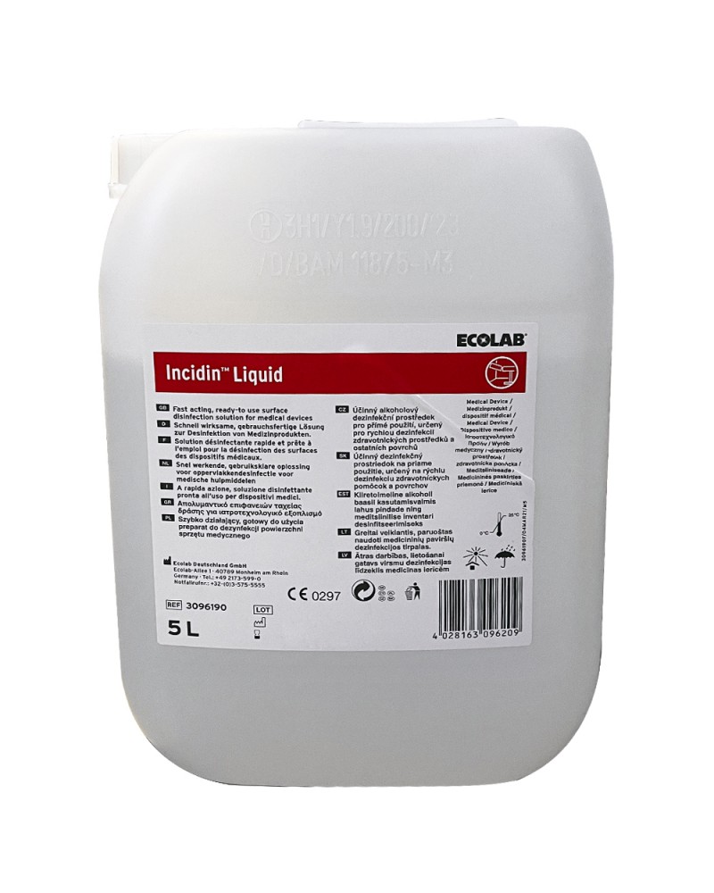 Preparat do szybkiej dezynfekcju powierzchni Incidin Liquid Spray 650 ml ECOLAB - Sklep medyczny / weterynaryjny - Sigmed
