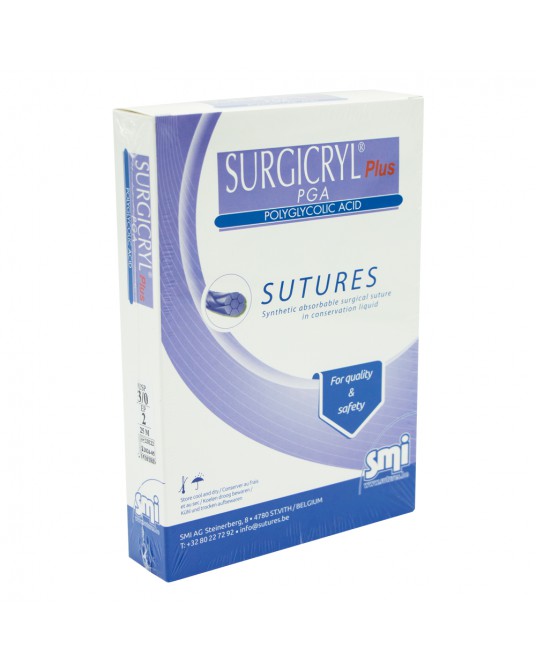 Surgicryl® PGA Plus pleciony powlekany multifilament, kaseta