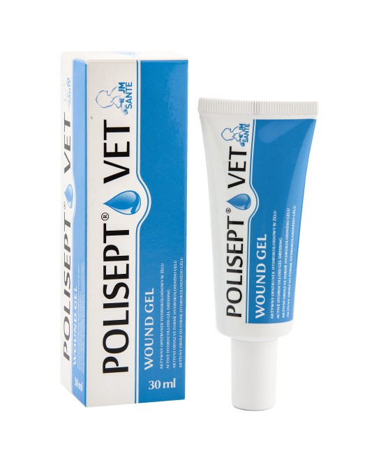 Polisept® Vet Wound Gel opatrunek w formie żelu hydrokoloidowego na rany