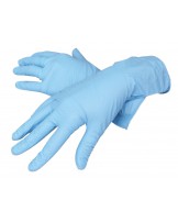 Rękawice nitrylowe, bezpudrowe SAIL niebieskie