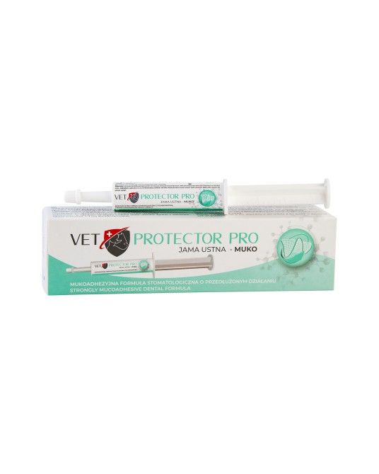 Vet Protector® Pro Jama Ustna – Muko preparat do jamy ustnej dla psa i kota 15ml