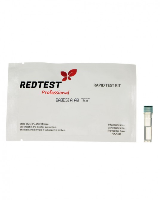 Test diagnostyczny Redtest na babeszjozę Canis oraz Gibsoni dla psów