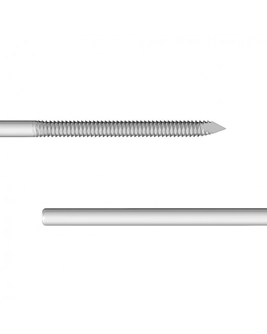 Grotowkręt z ostrzem typu trokar Ø 3,0mm długość 120mm, 2szt