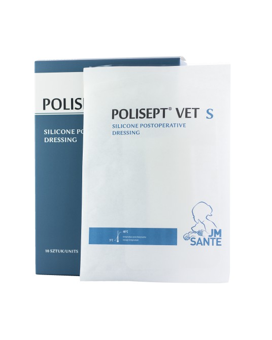 Polisept® Vet S samoprzylepny opatrunek z warstwą silikonu