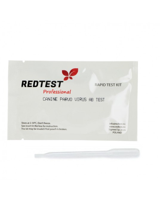 Test diagnostyczny Redtest Parwowirus psów CPV Ab
