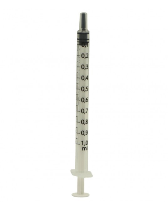Strzykawka tuberkulinowa TBC 3 częściowa 1ml, 100 szt.