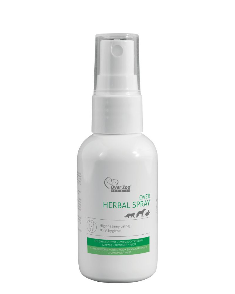 Over Herbal Spray preparat do higieny jamy ustnej 50ml Over Herbal Spray preparat do higieny jamy ustnej 50ml