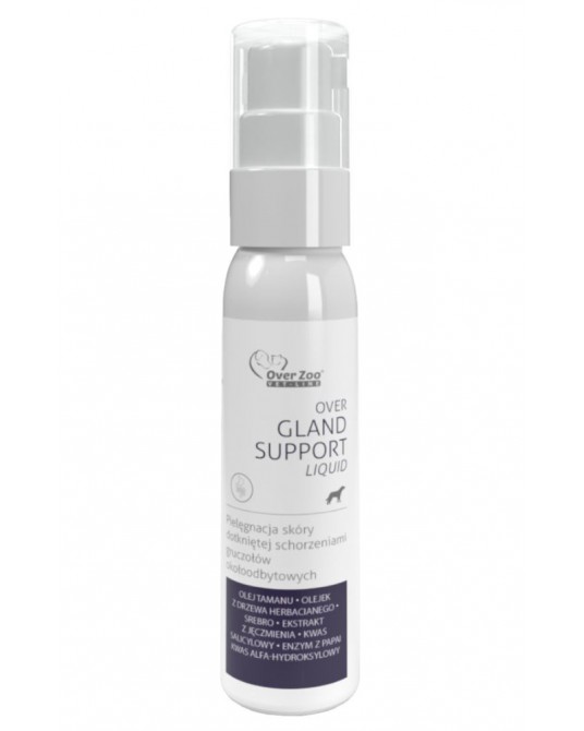 Over Gland Support Liquid pielęgnacja skóry przy schorzeniach gruczołów okołoodbytowych 30ml