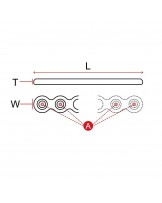 Płytka rekonstrukcyjna do wkrętów 3,5mm