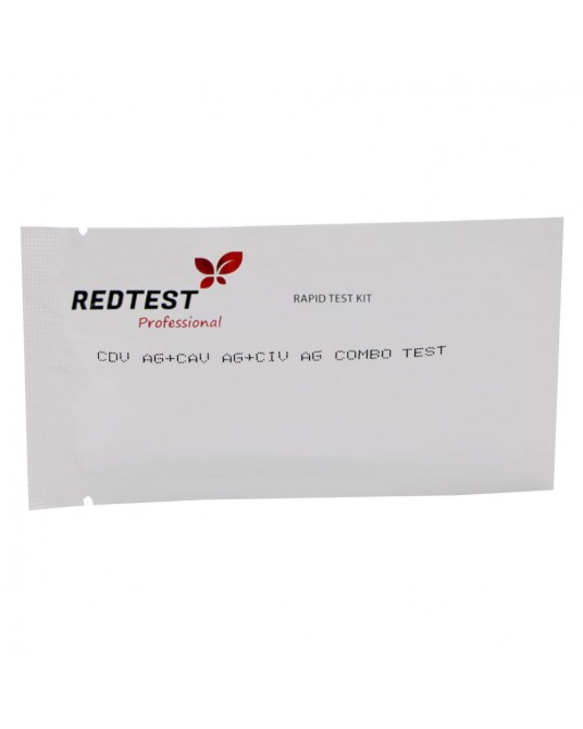 Test diagnostyczny Redtest Nosówka Adenowirus wirus Grypy CDV-CAV-CIV Ag