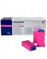 Nakłuwacz Lanceta j. uż. safeLANCE 2,4 mm (21G) różowy 100 szt.