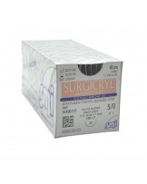 Nić wchłanialna Surgicryl Monofast z igłą okrągłą (1/2 koła) 45 cm 12 saszetek