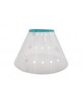 Kołnierz pooperacyjny Fit4Pets na zatrzask niebieski