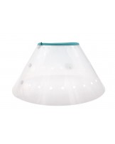 Kołnierz pooperacyjny Fit4Pets na zatrzask niebieski