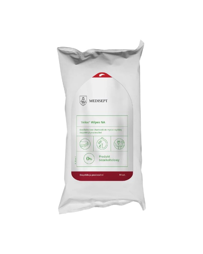 Chusteczki do mycia i szybkiej dezynfekcji Velox Wipes NA 100 szt.