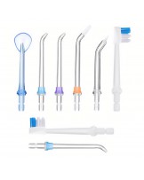 Irygator do zębów bezprzewodowy dentystyczny 8 dysz biały