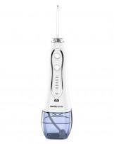 Irygator do zębów bezprzewodowy dentystyczny 8 dysz biały