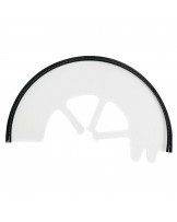 Kołnierz ochronny dla zwierząt typu Clik z obszyciem