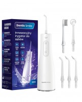 Irygator do zębów bezprzewodowy dentystyczny 10 dysz biały