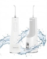 Irygator do zębów bezprzewodowy dentystyczny 10 dysz biały