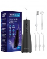 Irygator do zębów bezprzewodowy dentystyczny 10 dysz czarny