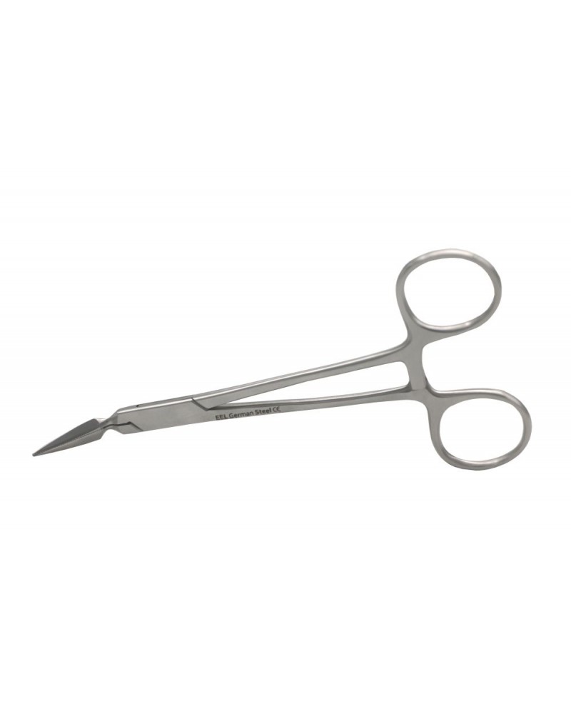 Kleszczyki do usuwania odłamków korzeni Stieglitz zagięte 14.5 cm