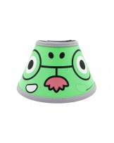 Kołnierz pooperacyjny Fit4Pets na rzep z obszyciem - żaba