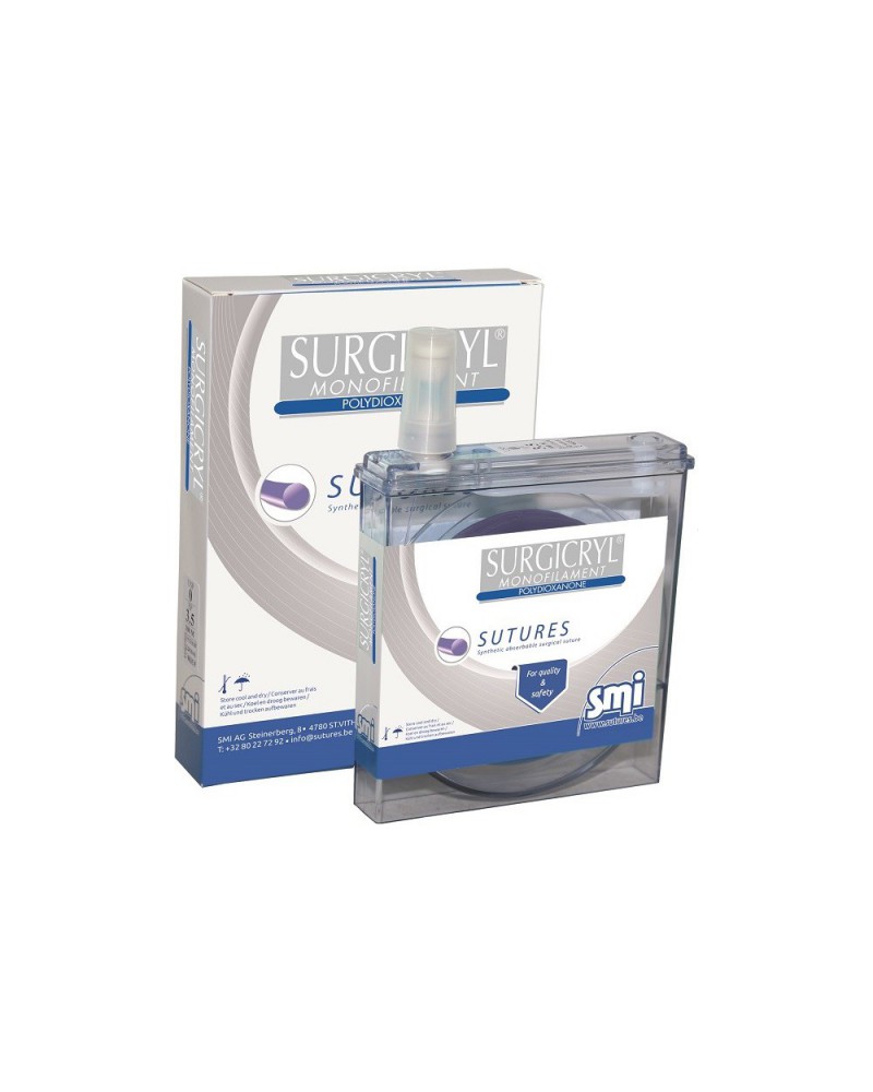 Nić wchłanialna Surgicryl PDO monofilament fioletowa USP 4/0, 15m do 30.06.2026