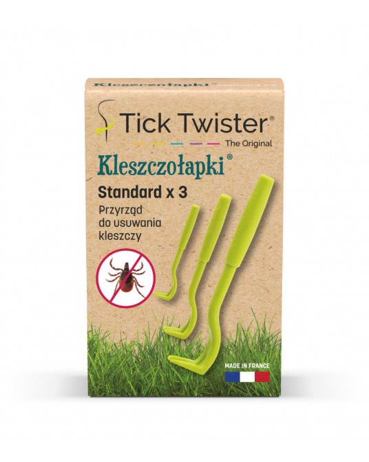 Tick Twister Kleszczołapki do usuwania kleszczy komplet 3 szt.