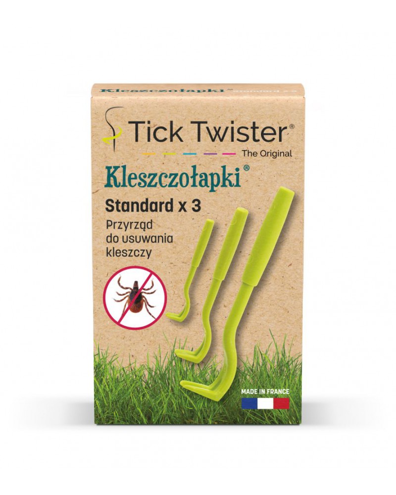 Tick Twister kleszczołapki do usuwania kleszczy komplet 3 szt.