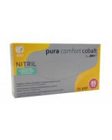 Rękawice nitrylowe, bezpudrowe Pura Comfort kobaltowe 100 szt.