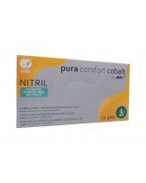 Rękawice nitrylowe, bezpudrowe Pura Comfort kobaltowe 100 szt.