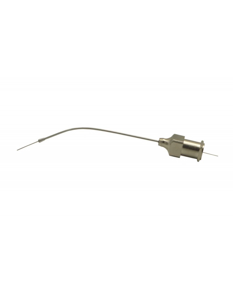 Igła okulistyczna do kanalików łzowych zagięta Luer Lock 0.65x40 mm
