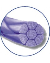 Surgicryl PGA multifilament violet, igła odwrotnie tnąca - materiały szewne