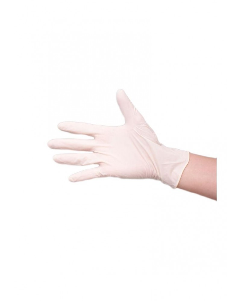 Rękawice lateksowe, pudrowane małe S, M, L, XL 100szt - Sklep medyczny / weterynaryjny - Sigmed
