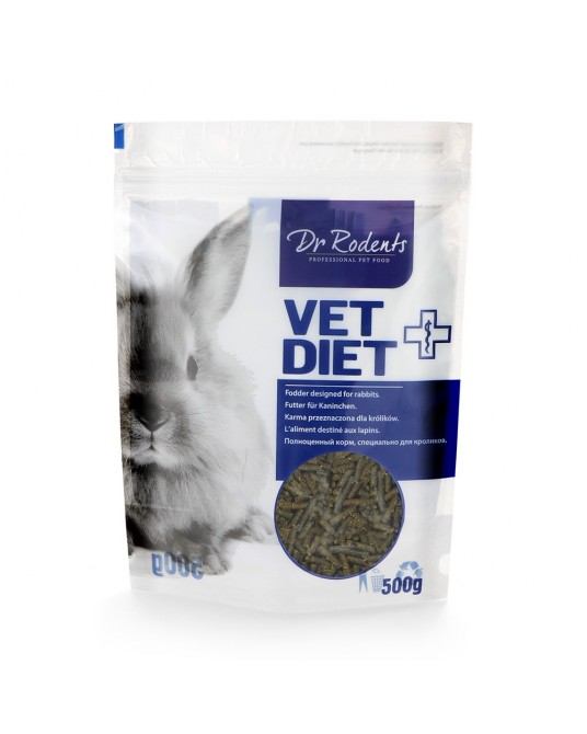 Karma dla królika miniaturki Dr Rodents VetDiet w formie pelletu