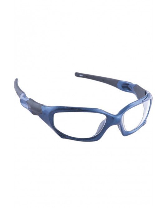 Okulary ochronne RTG model 1205 niebieskie