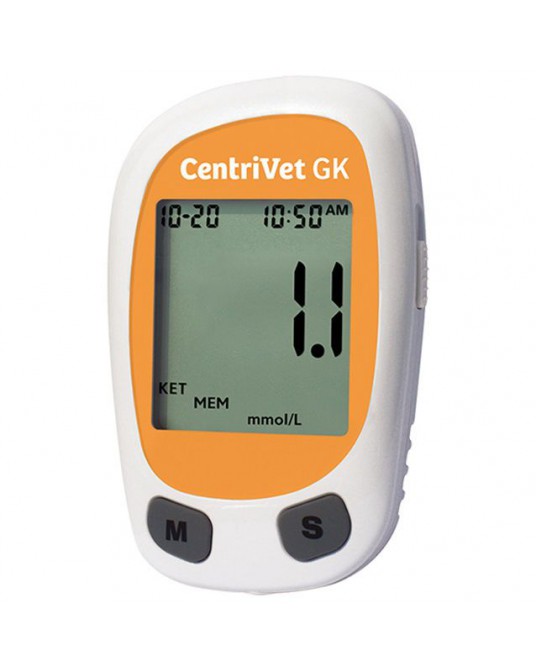 Urządzenie do pomiaru glukozy i ketonów CentriVet GK dla kotów, psów i krów