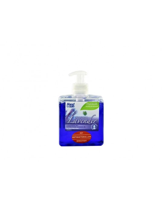 Mydło antybakteryjne HANDSAN o lawendowym zapachu (poj. 300 ml)