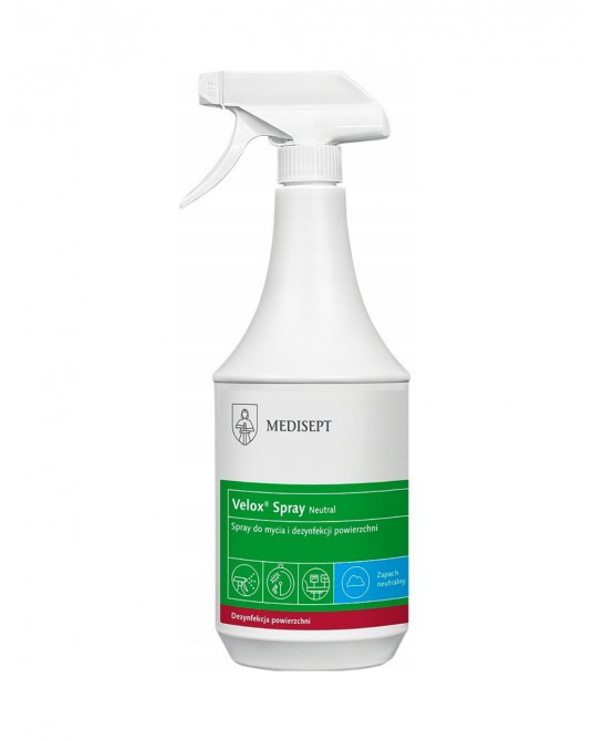 Velox Spray Neutral do dezynfekcji powierzchni i sprzętu