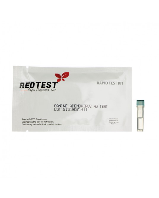 Test diagnostyczny Redtest adenowirus psów CAV Ag do 31.07.2026