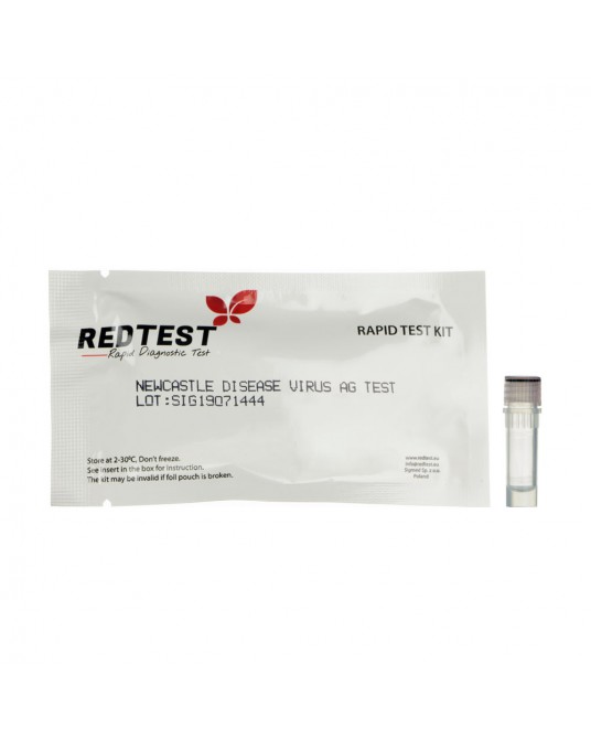 Test diagnostyczny Redtest na rzekomy pomór drobiu (Choroba Newcastle) NDV Ag