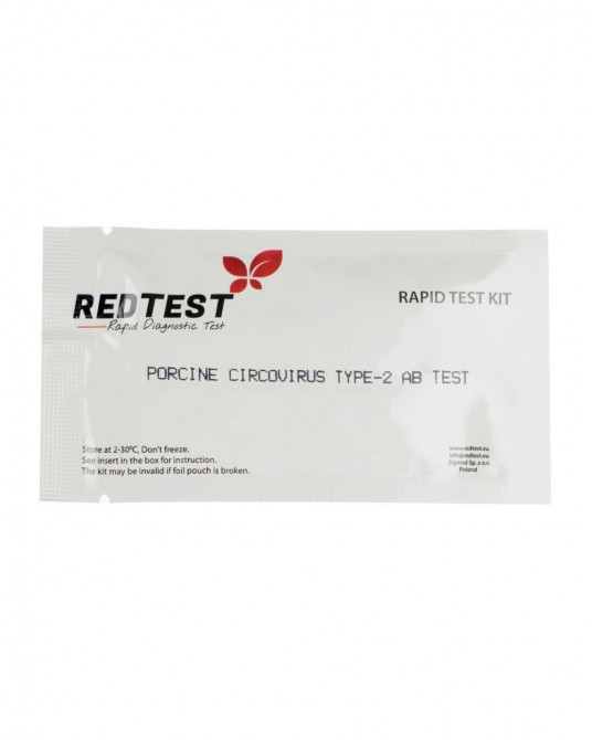 Test diagnostyczny Redtest na cirkowirus typu 2 PCV-2 Ab