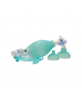 Silikonowy resuscytator dla dzieci z dwoma maskami w zestawie (rozmiar 1 i 2)2)
